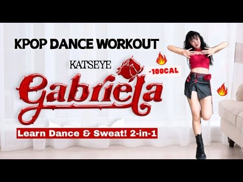 Tingting KATSEYE 'Gabriela' dance workout