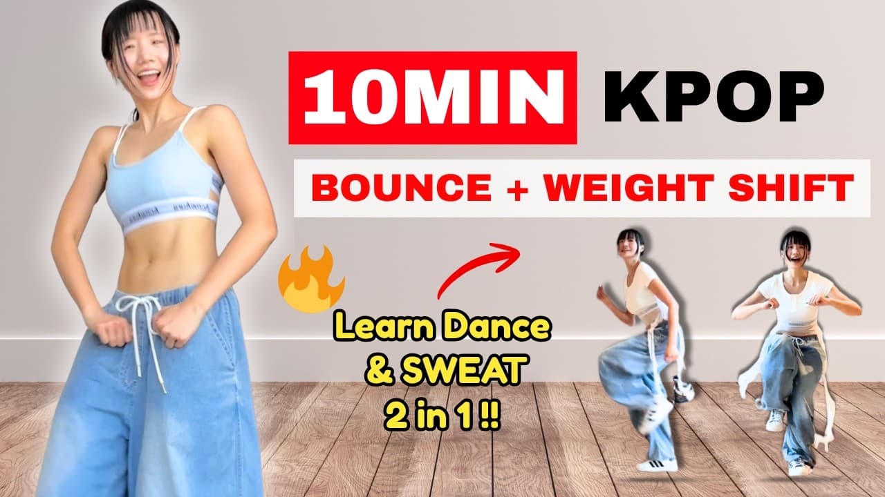 Tingting teaching K-pop dance fundamentals